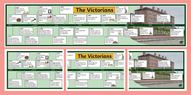 victorian timeline primary homework help